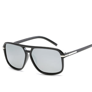 Men black and white sunglasses